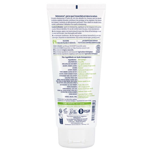 Eau Thermale Jonzac Après-shampooing Fortifiant Ricin Bio Et Kératine Végétale