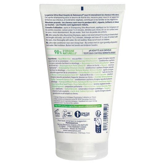 Eau Thermale Jonzac Après-shampooing Ultra-nourrissant Karité Et Kératine Végétale