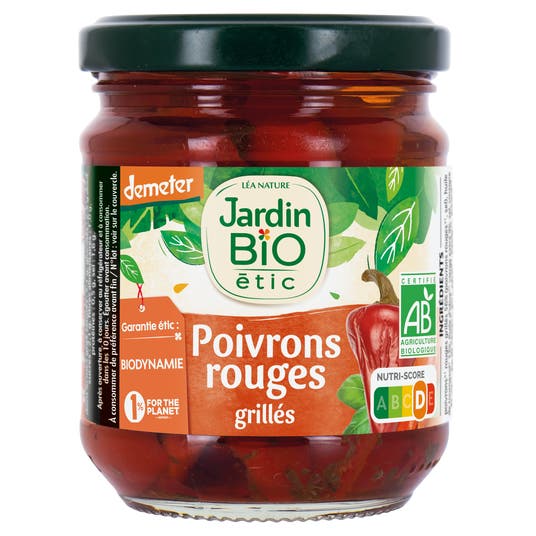 Eau Thermale Jonzac ARRET - Poivrons Rouges Bio Grillés