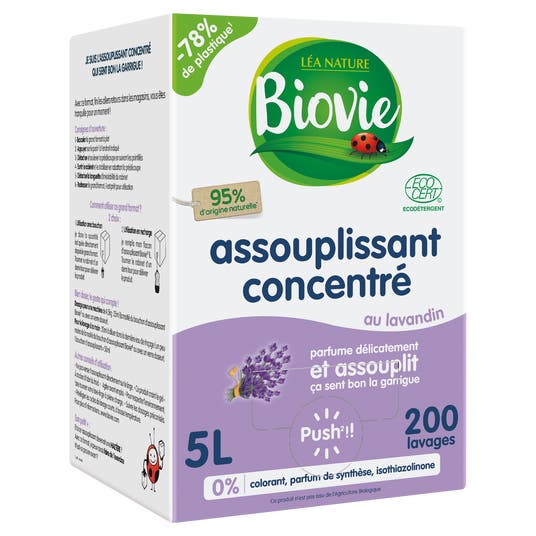 Eau Thermale Jonzac Assouplissant Concentré Lavandin - 200 Lavages - Grand Format