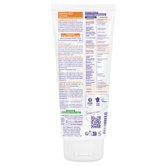 Eau Thermale Jonzac Baume Relipidant Intensif - 200ml