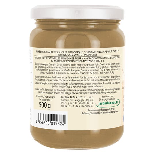 Eau Thermale Jonzac Beurre De Cacahuète Bio Et Creamy