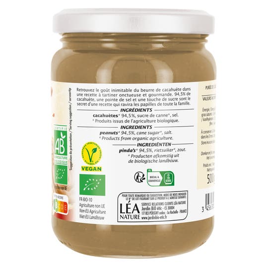 Eau Thermale Jonzac Beurre De Cacahuète Bio Et Creamy