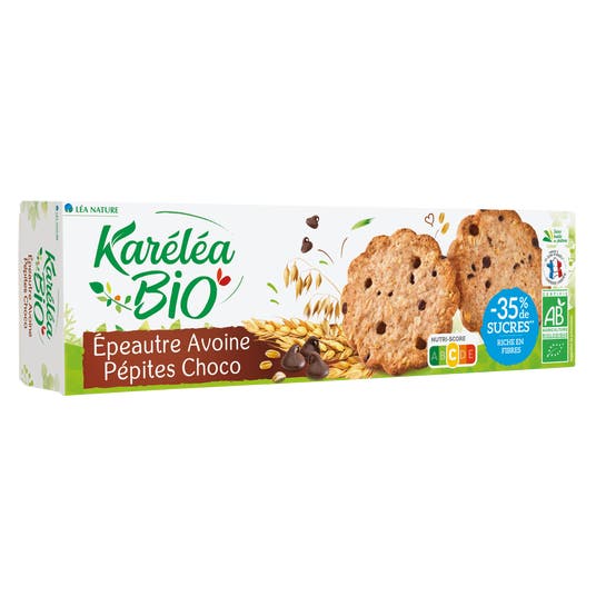 Eau Thermale Jonzac Biscuits Épeautre Avoine Pépites Bio Réduits En Sucres