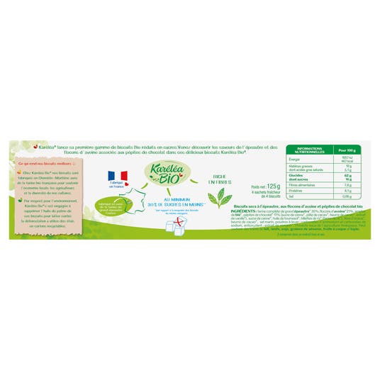 Eau Thermale Jonzac Biscuits Épeautre Avoine Pépites Bio Réduits En Sucres