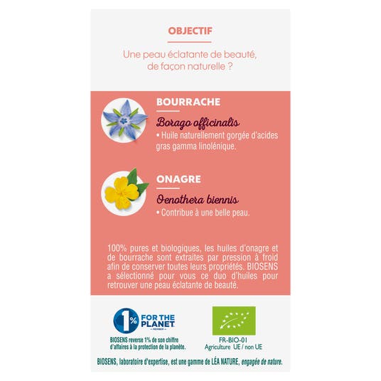 Eau Thermale Jonzac Capsule Onagre Bourrache Eclat De La Peau 40 Caps