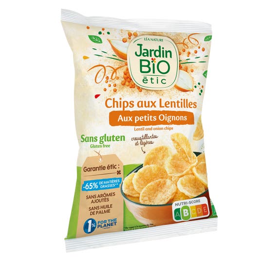 Eau Thermale Jonzac Chips De Lentilles Aux Petits Oignons - Bio