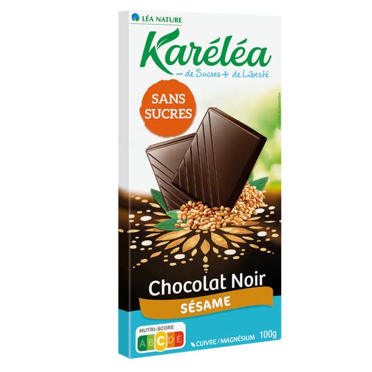 Eau Thermale Jonzac Chocolat Noir Sésame Sans Sucres