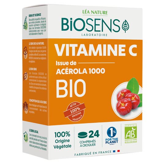 Eau Thermale Jonzac Comprimés à Croquer Vitamine C Bio - Bio