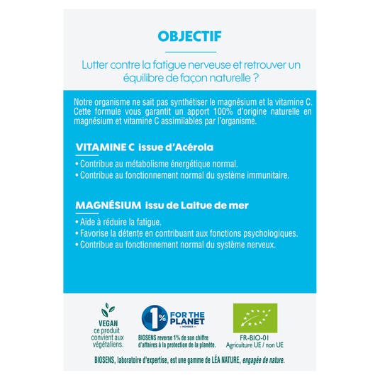 Eau Thermale Jonzac Comprimés Vitamine C Magnésium Laitue De Mer Acérola