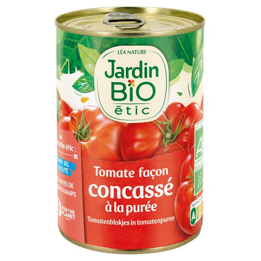 Eau Thermale Jonzac Concassé De Tomate Bio à La Purée
