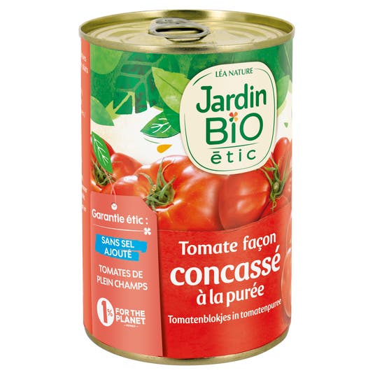 Eau Thermale Jonzac Concassé De Tomate Bio à La Purée