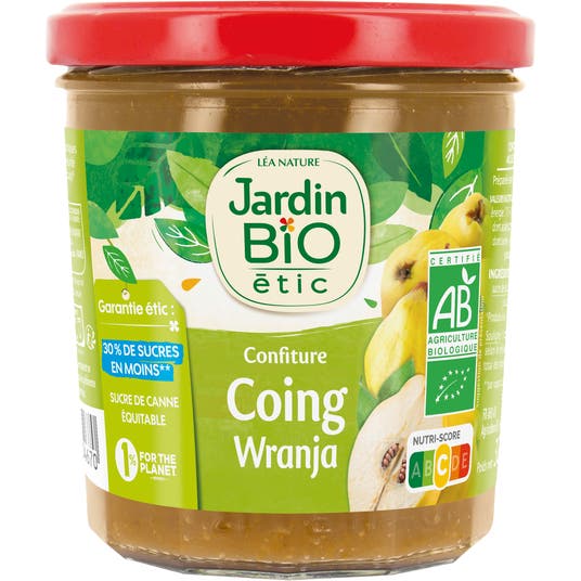 eau thermale jonzac Confiture Coing - variété Wranja - bio