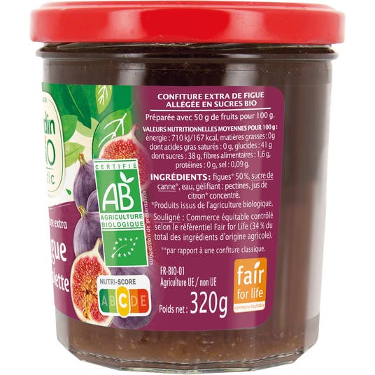 Eau Thermale Jonzac Confiture Extra Figue - Violette - Bio