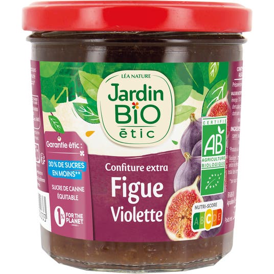 eau thermale jonzac Confiture extra Figue - Violette - bio