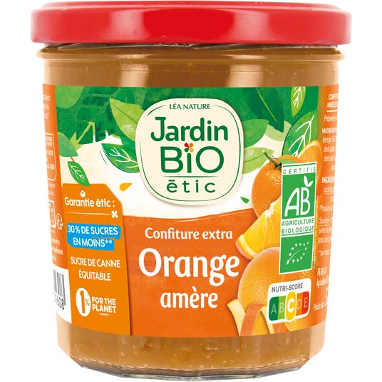 Eau Thermale Jonzac Confiture Extra Orange Amère - Bio