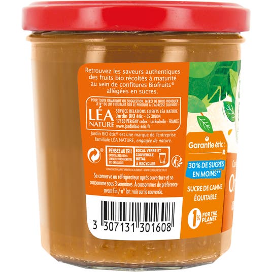 Eau Thermale Jonzac Confiture Extra Orange Amère - Bio