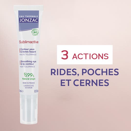 Eau Thermale Jonzac Contour Yeux Et Lèvres Lissant Bio