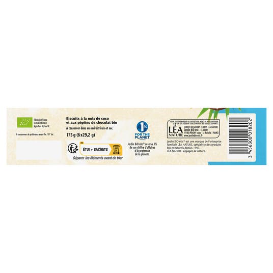 Eau Thermale Jonzac Cookies Coco Pépites De Chocolat