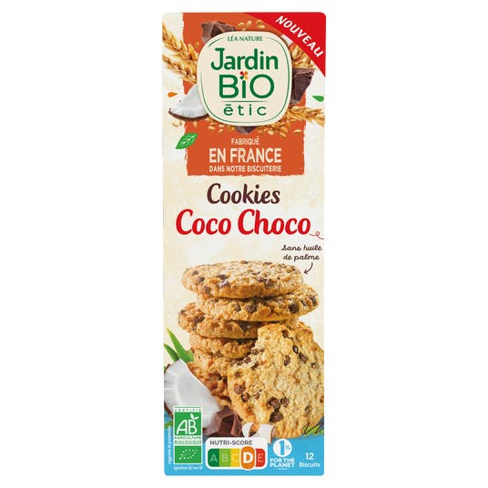 eau thermale jonzac Cookies Coco pépites de Chocolat