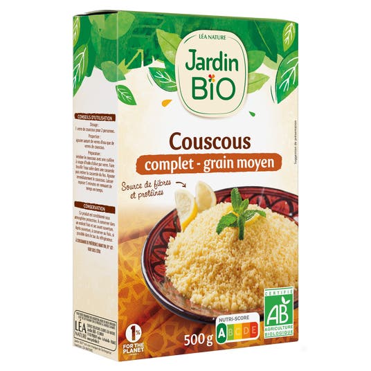 Eau Thermale Jonzac Couscous Bio Complet Et Grain Moyen