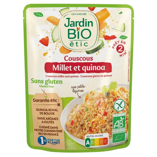 Eau Thermale Jonzac Couscous Légumes Millet Et Quinoa Sans Gluten - Bio