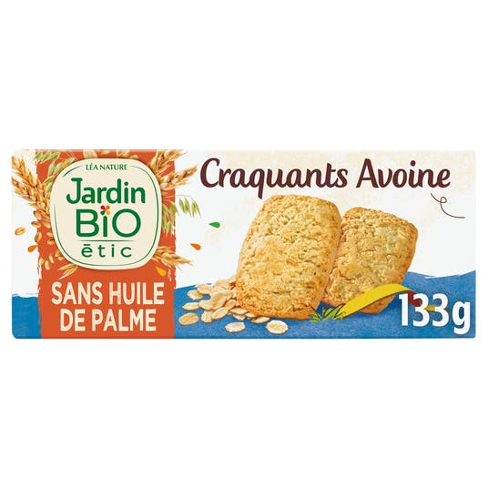 eau thermale jonzac Craquants Avoine Sans huile de palme