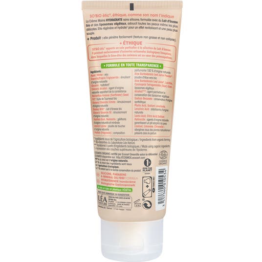 Eau Thermale Jonzac Crème Caresse Hydratante Main - Mon Lait D'ânesse