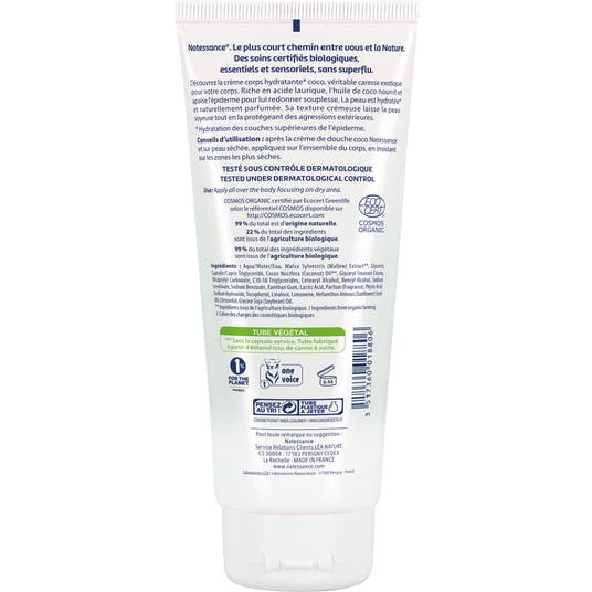 Eau Thermale Jonzac Crème Corps Hydratante Coco - 200ml