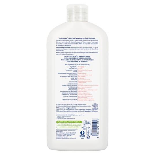 Eau Thermale Jonzac Crème De Douche Lait D’ânesse Camomille 500ml -sans Sulfates