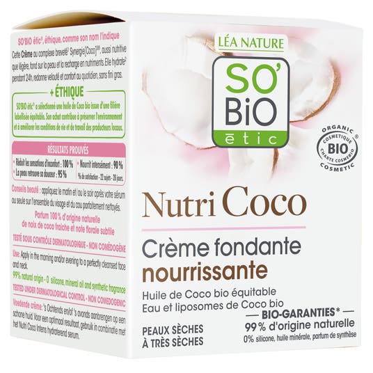 Eau Thermale Jonzac Crème Fondante Nourrissante Nutri Coco