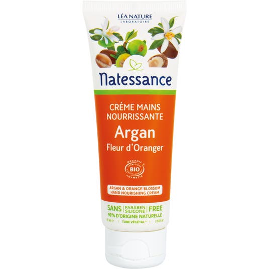 eau thermale jonzac Crème mains nourrissante Argan Fleur d’Oranger - 75 ml