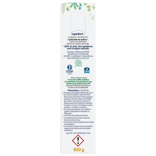 Eau Thermale Jonzac Cristaux De Soude Dégraisse & Lessive