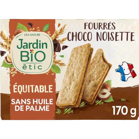 Eau Thermale Jonzac Crousti Fourrés Au Chocolat Noisette Bio équitable