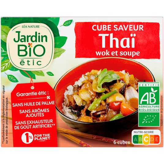 eau thermale jonzac Cube saveur Thaï - wok et soupe - bio