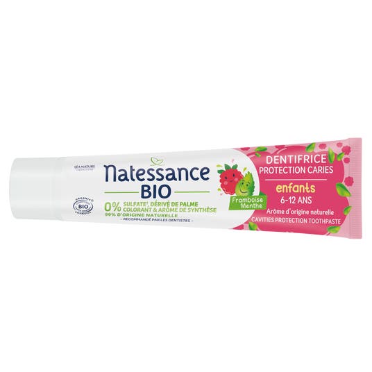 eau thermale jonzac Dentifrice enfants - framboise menthe