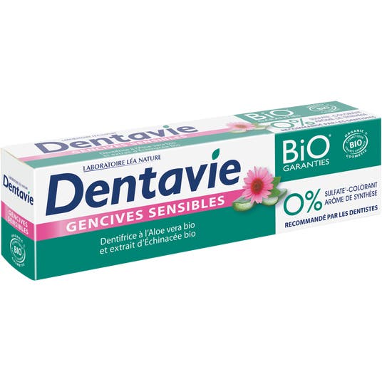 Eau Thermale Jonzac Dentifrice Gencives Sensibles à L'aloé Vera