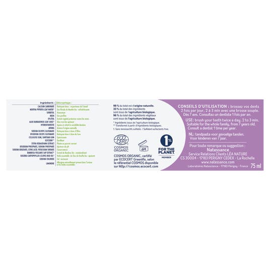 Eau Thermale Jonzac Dentifrice Soin Dents Sensibles