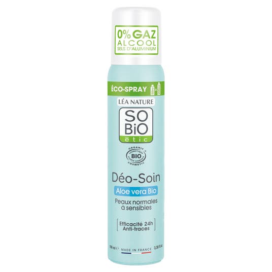 Eau Thermale Jonzac Déo-soin Aloe Vera Bio éco-spray