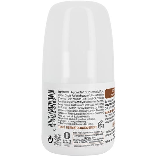 Eau Thermale Jonzac Déo-soin Protection Huile De Coco Bio