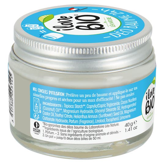 Eau Thermale Jonzac Déodorant Baume 24h Douceur De Coton