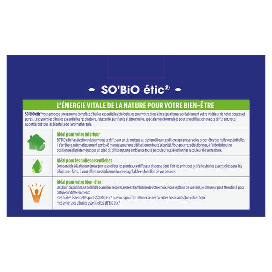 Eau Thermale Jonzac Diffuseur D'huiles Essentielles En Céramique