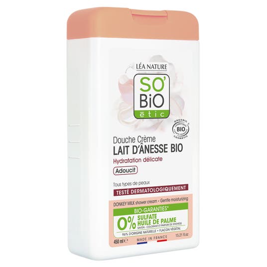 Eau Thermale Jonzac Douche Crème Lait D'ânesse Bio - 450 Ml