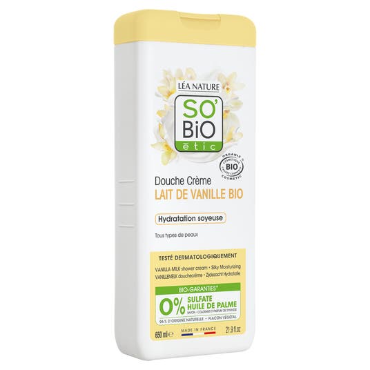 Eau Thermale Jonzac Douche Crème Lait De Vanille Bio Hydratation¹ Soyeuse