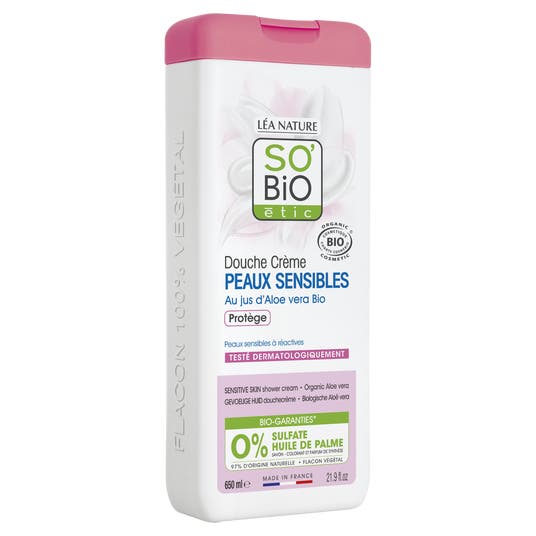 Eau Thermale Jonzac Douche Crème Peaux Sensibles à L'Aloe Vera