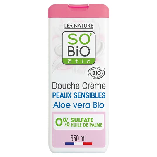 eau thermale jonzac Douche crème peaux sensibles à l'Aloe vera