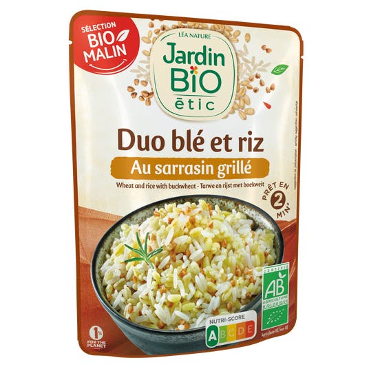 Eau Thermale Jonzac Duo Blé Riz Au Sarrasin Grillé - Bio