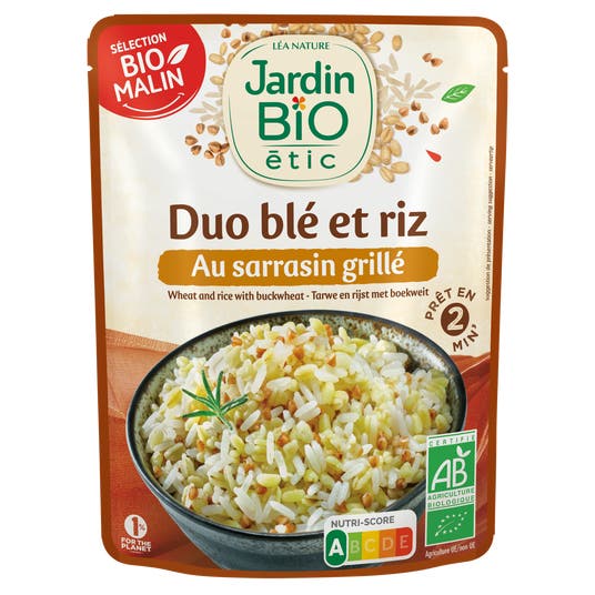 eau thermale jonzac Duo Blé Riz au Sarrasin grillé - bio
