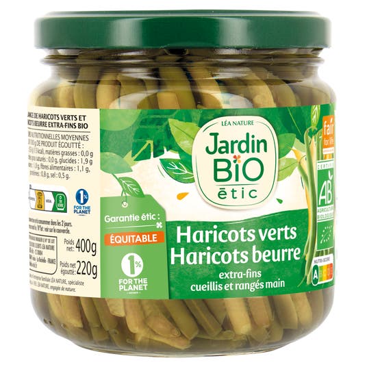 Eau Thermale Jonzac Duo Haricots Verts & Haricots Beurre - Bio