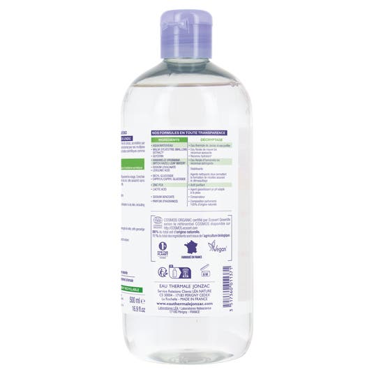Eau Thermale Jonzac Eau Micellaire Purifiante Bio Pure